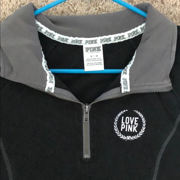 VS Pink Quarter Zip - Picture 2 of 3